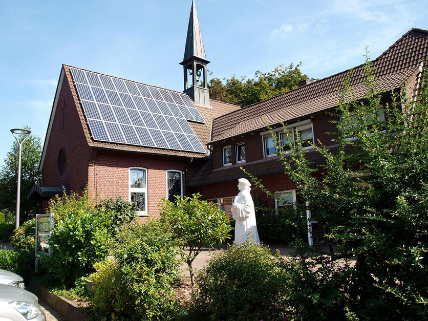 Foto der Friedenskirche Reken